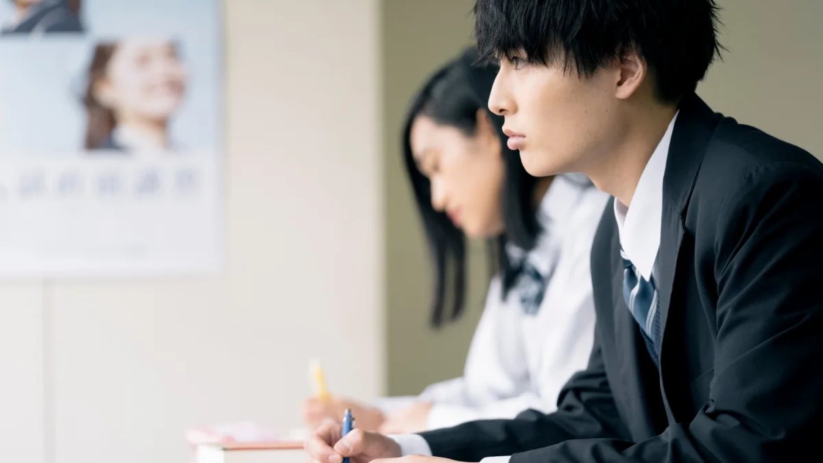 レユシールで授業を受ける生徒