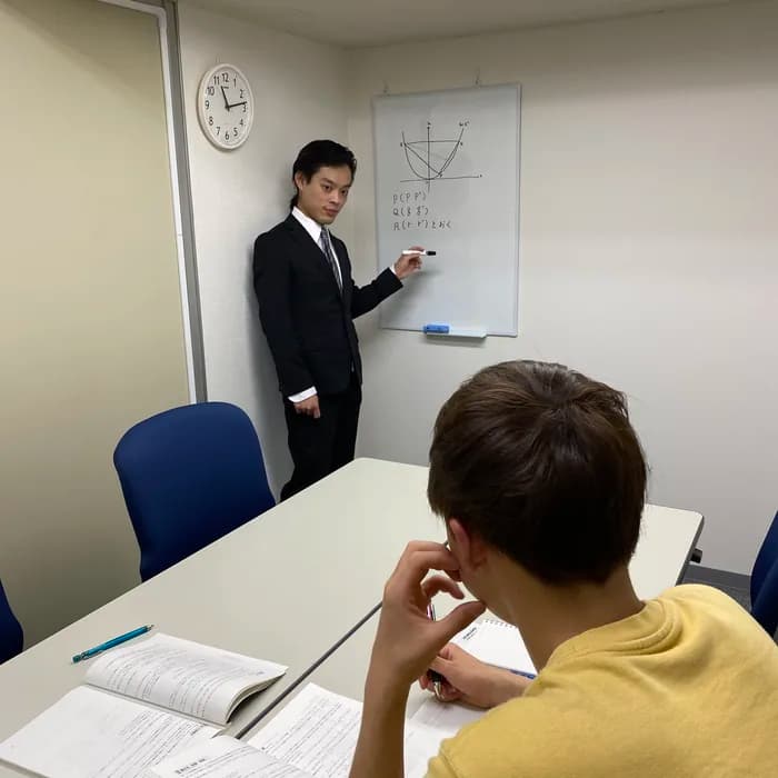 大手予備校に通う浪人生